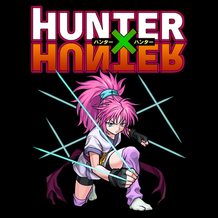 Koszulka Biała Hunter x Hunter WYBIERZ KOLOR KOSZULKI I FASON