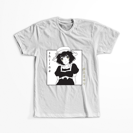 Koszulka Biała - Steins;Gate - WYBIERZ KOLOR KOSZULKI I FASON