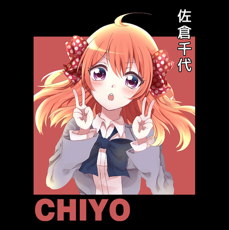 Koszulka Czarna Gekkan Shoujo Nozaki-kun - WYBIERZ FASON KOSZULKI