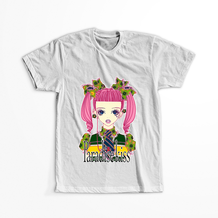 Koszulka Biała Paradise Kiss - WYBIERZ KOLOR KOSZULKI I FASON