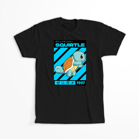 Koszulka Czarna - Pokemon - WYBIERZ KOLOR KOSZULKI I FASON