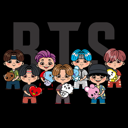 Torba z uszami z BTS