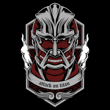 Torba z uszami z Attack on titan