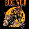 Koszulka Ride Wild  WYBIERZ KOLOR KOSZULKI I FASON