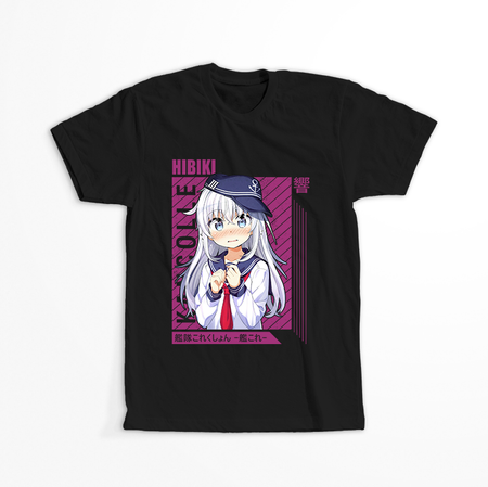 Koszulka Czarna Kantai Collection - WYBIERZ KOLOR KOSZULKI I FASON