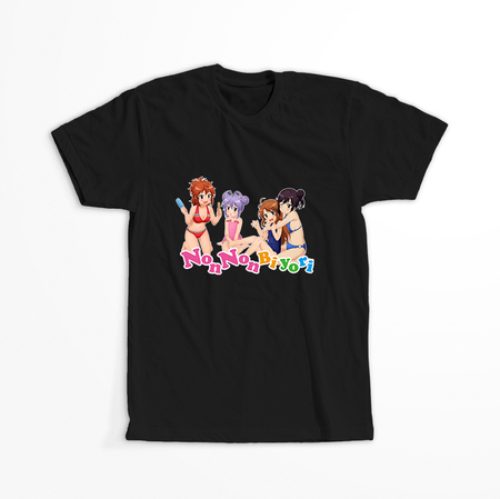 Koszulka Czarna Non Non Biyori WYBIERZ KOLOR KOSZULKI I FASON