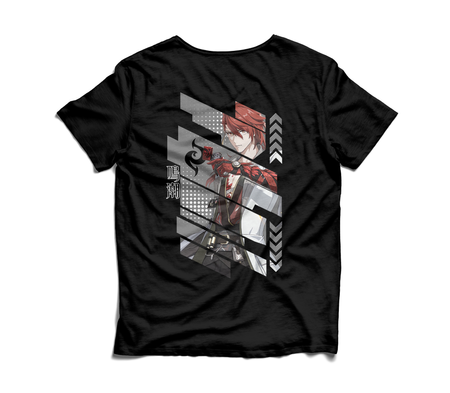 Koszulka Czarna Wuthering Waves - WYBIERZ FASON I KOLOR KOSZULKI 