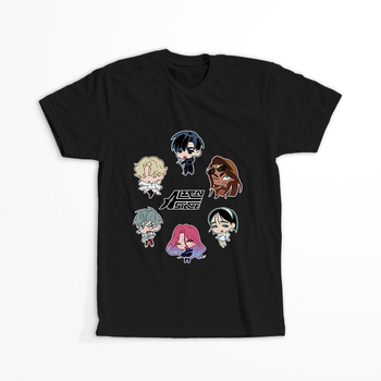 Koszulka Czarna Alien Stage WYBIERZ KOLOR KOSZULKI I FASON