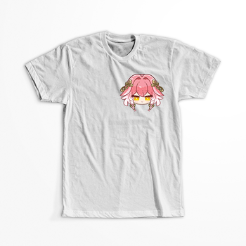 Koszulka Biała Wuthering Waves - WYBIERZ FASON I KOLOR KOSZULKI