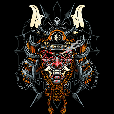 Koszulka Samuraj KOLOR KOSZULKI I FASON