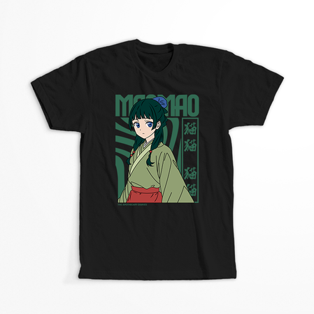 Koszulka Czarna The Apothecary Diaries / Zapiski Zielarki - WYBIERZ FASON I KOLOR KOSZULKI 