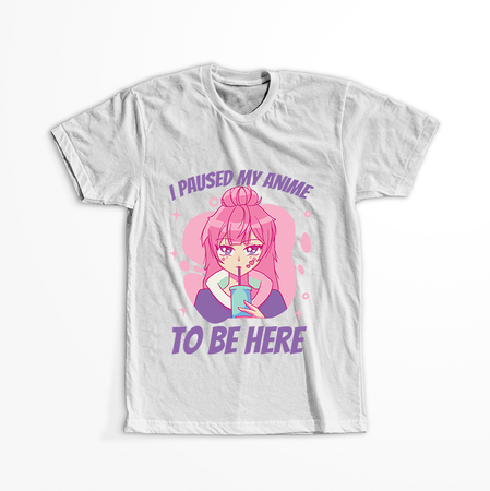 Koszulka I paused WYBIERZ KOLOR KOSZULKI I FASON