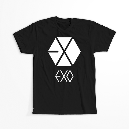 Koszulka Czarna - EXO - WYBIERZ KOLOR KOSZULKI I FASON