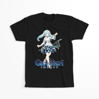 Koszulka Czarna Genshin Impact - Faruzan - WYBIERZ KOLOR