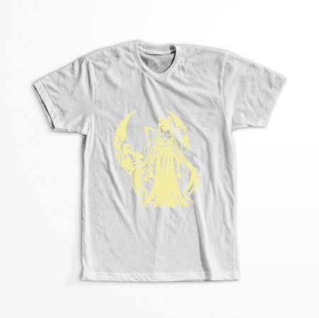 Koszulka Biała Sailor Moon WYBIERZ KOLOR KOSZULKI I FASON