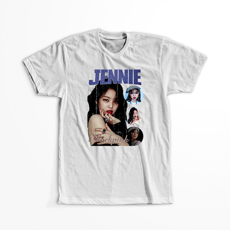 Koszulka Biała BlackPink WYBIERZ KOLOR KOSZULKI I FASON