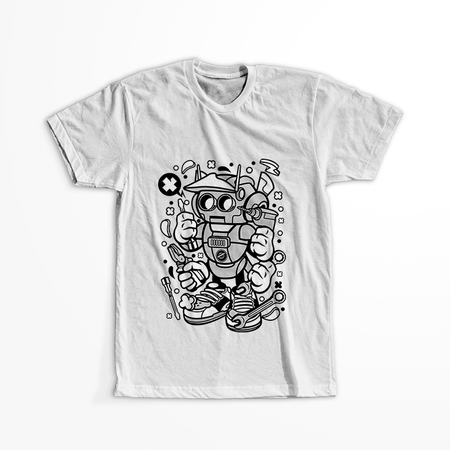 Koszulka Robot WYBIERZ KOLOR KOSZULKI I FASON
