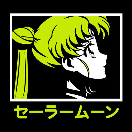 Koszulka Biała - Czarodziejka z księżyca / Sailor Moon - WYBIERZ KOLOR KOSZULKI I FASON