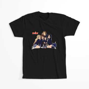 Koszulka Czarna K-On! WYBIERZ KOLOR KOSZULKI I FASON