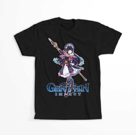 Koszulka Czarna Genshin Impact - Yun Jin - WYBIERZ KOLOR