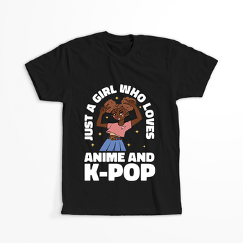 Koszulka Just a girl KOLOR KOSZULKI I FASON