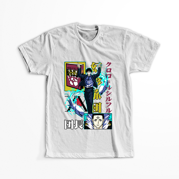 Koszulka Biała Hunter x Hunter WYBIERZ KOLOR KOSZULKI I FASON