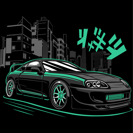 Koszulka Samochód WYBIERZ KOLOR KOSZULKI I FASON