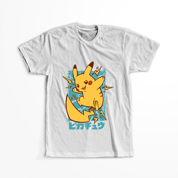 Koszulka Biała - Pokemon - WYBIERZ KOLOR KOSZULKI I FASON