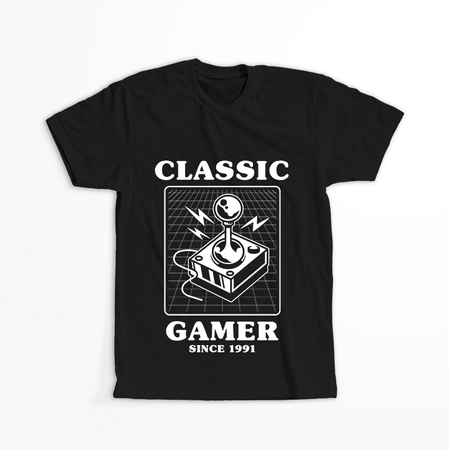 Koszulka  Classic gamer WYBIERZ KOLOR KOSZULKI I FASON