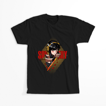 Koszulka Czarna Spy X Family - WYBIERZ KOLOR KOSZULKI I FASON