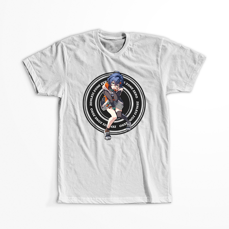 Koszulka Biała - Zenless Zone Zero - WYBIERZ KOLOR KOSZULKI I FASON