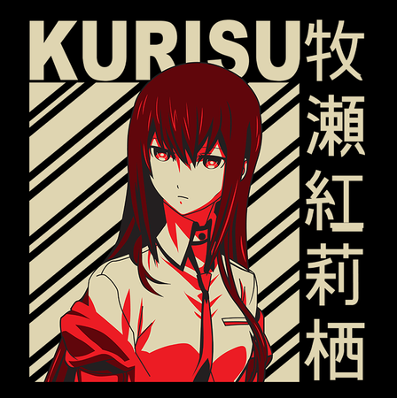 Koszulka Biała - Steins;Gate - WYBIERZ KOLOR KOSZULKI I FASON