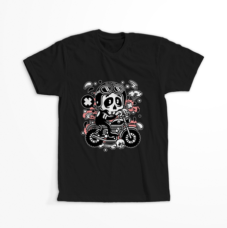 Koszulka Czaszka KOLOR KOSZULKI I FASON