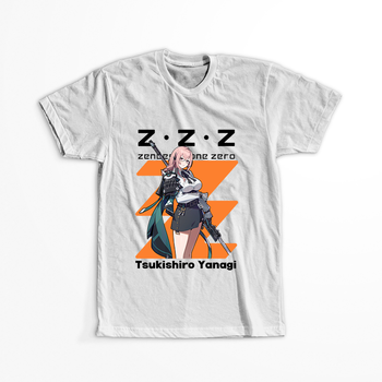 Koszulka Biała - Zenless Zone Zero - WYBIERZ KOLOR KOSZULKI I FASON