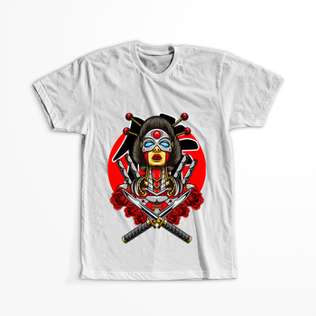 Koszulka Mecha samuraj WYBIERZ KOLOR KOSZULKI I FASON