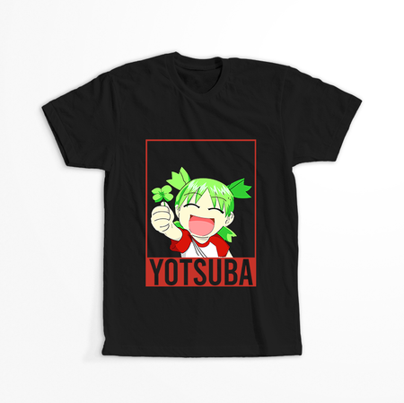 Koszulka Czarna Yotsuba! WYBIERZ KOLOR KOSZULKI I FASON