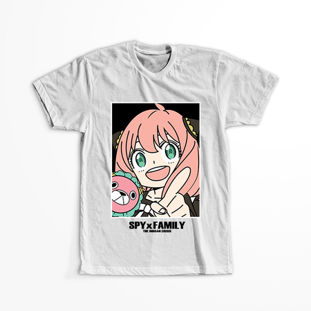 Koszulka Biała Spy X Family - WYBIERZ KOLOR KOSZULKI I FASON