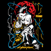 Koszulka Czarna Cyberpunk Edgerunners - WYBIERZ KOLOR KOSZULKI I FASON