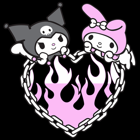 Torba z uszami z Kuromi & My Melody 