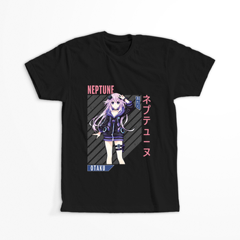 Koszulka Czarna Hyperdimension Neptunia - WYBIERZ FASON KOSZULKI