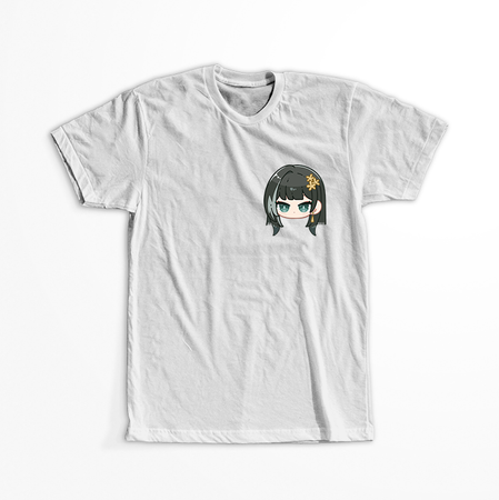 Koszulka Biała Wuthering Waves - WYBIERZ FASON I KOLOR KOSZULKI 