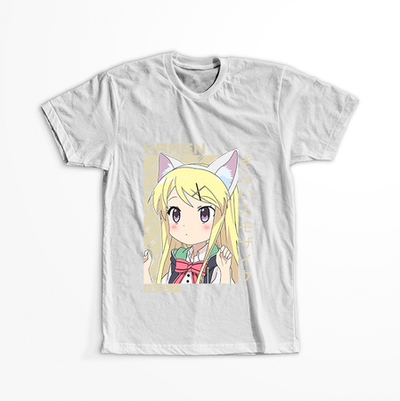 Koszulka Biała Kinmoza! WYBIERZ KOLOR KOSZULKI I FASON