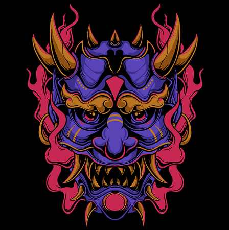 Koszulka Demon KOLOR KOSZULKI I FASON