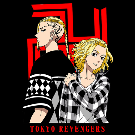 Koszulka Czarna Tokyo Revengers WYBIERZ KOLOR KOSZULKI I FASON