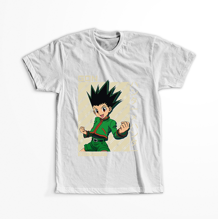 Koszulka Biała Hunter x Hunter WYBIERZ KOLOR KOSZULKI I FASON