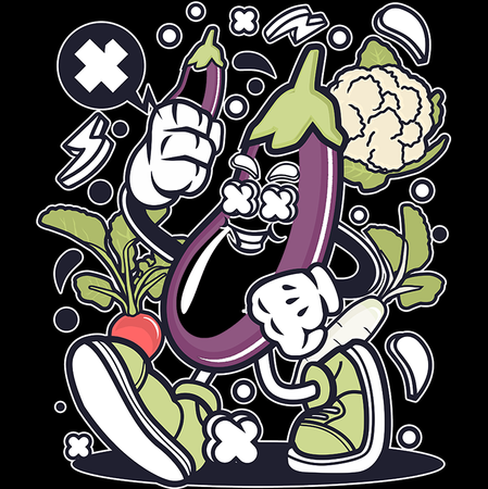 Koszulka Bakłażan KOLOR KOSZULKI I FASON