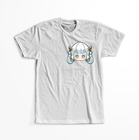 Koszulka Biała Wuthering Waves - WYBIERZ FASON I KOLOR KOSZULKI