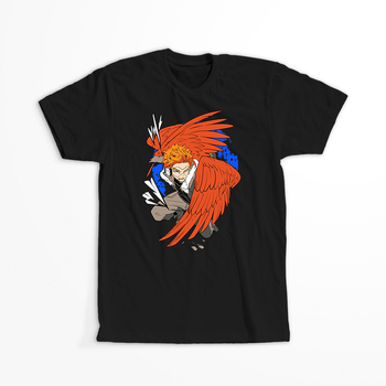 Koszulka Czarna My Hero Academia / Akademia bohaterów - WYBIERZ KOLOR KOSZULKI I FASON