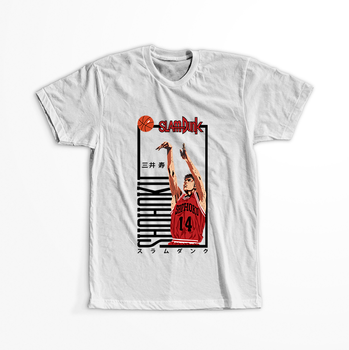 Koszulka Biała Slam Dunk WYBIERZ KOLOR KOSZULKI I FASON