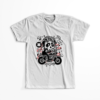 Koszulka Czaszka WYBIERZ KOLOR KOSZULKI I FASON
